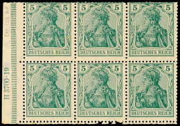 Heftchenblatt Mit HAN 3700.19 Ungebraucht, Mi. 150.-, Katalog: HBl.2IIaB *Stamp Booklet Pane With HAN 3700. 19... - Otros & Sin Clasificación