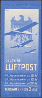 1931 Flugpost, ONr. 3, Postfrisch, Deckel Öffnungsbug, Rückseite Beschädigt, 3 Luftpost-Klebezettel... - Cuadernillos