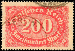 200 Mark In Der Besseren Farbe "b", Gepr. Infla (alter Ausruf 20), Katalog: 248b O200 Mark In The Better Colour... - Autres & Non Classés