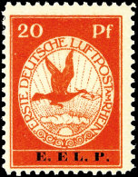 20 Pf. E.EL.P. Tadellos Postfrisch, Mi. 450.-, Katalog: VI **20 Pf. E. EL. P. In Perfect Condition Mint Never... - Autres & Non Classés