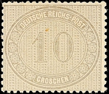 10 Gr. Innendienstmarke, Ungebraucht Mit Originalgummierung Und Sauberem Falz, Kabinett, Gepr. Krug BPP, Katalog:... - Autres & Non Classés