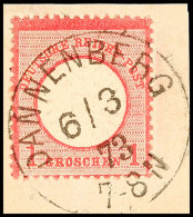 "DANNENBERG 6/3 73", Niedersächsische Großform, Sogen. Schilling-Übergangsstempel, Herrlich Klar... - Other & Unclassified