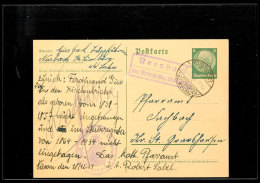 "Neesbach / über Kirberg (Bez. Wiesbaden)", Auf GS-Postkarte 1934 Nach St. Goarshausen, Leichte Büge ... - Other & Unclassified