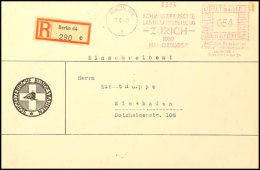 1939, 54 Pfg. Absender-Freistempel Der Schweizerischen Bundesbahnen Mit Werbetext "SCHWEIZERISCHE LANDESAUSSTELLUNG... - Other & Unclassified