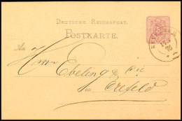 "KEVELAER 17 5 76" - K2, Auf GS-Postkarte 5 Pfg Nach Alfeld, Katalog: P5 BFKEVELAER 17 5 76 - Two Ring Cancel,... - Otros & Sin Clasificación