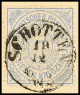 "SCHOTTEN 19 12" - K1, Klar Auf Kabinettbriefstück NDP 7 Kr., Katalog: NDP22 BSScots 19 12 - Single Circle... - Sonstige & Ohne Zuordnung