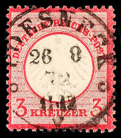 "POESNECK 26 8 72" - K1, Ideal Zentrisch Eingepasst Auf DR 3 Kr. Kleiner Brustschild, Kleines Helles Stellchen,... - Otros & Sin Clasificación