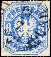 "MAINZ-BAHNHOF 19/7" (1867) - K1, Zentrisch Auf Preussen 6 Kr., Im Bereich Der Linken Wertziffer Kleinstmangel,... - Otros & Sin Clasificación