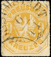 "GROSS-UMSTADT 6/11" (1867) - K1, Fast Zentrisch Auf Preussen 9 Kr., Katalog: Pr.26a OGROSS-UMSTADT 6 / 11... - Sonstige & Ohne Zuordnung