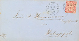 "BRAUBACH 9 3 71" - K1, Auf Briefkuvert NDP 1 Gr. Nach Holzappel, Katalog: NDP 16 BFBRAUBACH 9 3 71 - Single... - Otros & Sin Clasificación