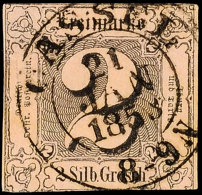 "CASSEL 21 JAN. 1853" - K2, Zentrisch Klar Auf 2 Sgr. I.Ausgabe Im Taxisschnitt, Eckhell, Katalog: 5a OCASSEL... - Otros & Sin Clasificación