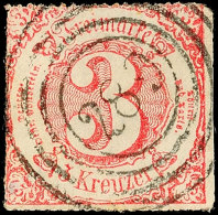 "289" - STADTILM, Zentrisch Klar Auf 3 Kr. IV.Ausgabe, Rechts Etwas Scherentrennung, Gepr. Sem BPP, Katalog: 42... - Otros & Sin Clasificación