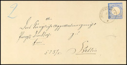 "JACOBSHAGEN 22 1 74" - K1, OPD Stettin, Auf Brief DR 2 Gr. Großer Brustschild Nach Stettin, Katalog: DR 20... - Autres & Non Classés