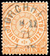 "HORCHHEIM 8 11 71" - K1, OPD Koblenz, Ideal Zentrisch Klar Auf NDP 1/2 Gr., Rechts Zwei Fehlzähne, Katalog:... - Otros & Sin Clasificación