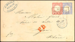 "BERLIN POST-EXP.2. 4 9 72" - Ra2, KBHW 217 C (100 Punkte), Klar Auf Auslandsbrief 2 Gr. Kleiner Schild U. 1 Gr.... - Otros & Sin Clasificación