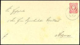 "UCHTE 2/3 (1876)" - K2, Auf Brief DR 10 Pfg Nach Stolzenau (Ankstpl), Minimale Patinaspuren, Katalog: DR 33... - Hannover