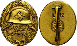 Sammleranfertigung Deutsches Reich Drittes Reich 1933-1945, Verwundetenabzeichen "20. Juli 1944" In Gold (nach OEK... - Non Classés