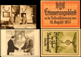 2x Postkarte  Mit "Im Großen Hauptquartier 1917" Und "Potsdam 21. März 1933" Und 2x... - Sin Clasificación