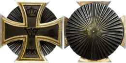 Eisernes Kreuz 1 (1914) Gewölbt, Mit Muschelscheibe, OEK 1908.  Iron Cross 1 (1914) Arched, With Shell... - Sin Clasificación