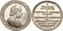 Bonn, Silbermedaille (Dm. Ca. 45mm, Ca. 32,90g), 1786, Von J. H. Boltschauser, Auf Die Erhebung Der Bonner Akademie... - Sonstige & Ohne Zuordnung