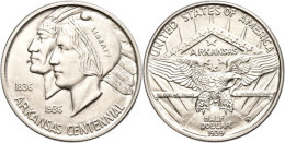 1/2 Dollar, 1939, D, Arkansas, KM 168, St.  St1 / 2 Dollar, 1939, D, Arkansas, KM 168, St.  St - Otros & Sin Clasificación