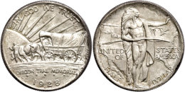 1/2 Dollar, 1928, Oregon Trail, KM 159, St.  St1 / 2 Dollar, 1928, Oregon Trail, KM 159, St.  St - Altri & Non Classificati