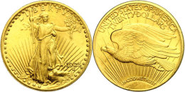 20 Dollars Gold, 1925, Double Eagle, Liberty Standing, Fb. 185, Ss-vz.  Ss-vz20 Dollars Gold, 1925, Rolled Gold... - Altri & Non Classificati