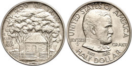 1/2 Dollar, 1922, Grant, KM 151.1, F.st.  1 / 2 Dollar, 1922, Bad Mood, KM 151. 1, F. St. - Autres & Non Classés