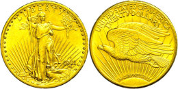 20 Dollars Gold, 1911, Double Eagle, Liberty Standing, Mzz D Denver, Fb. 187, Kleine Randfehler, Ss-vz. ... - Autres & Non Classés