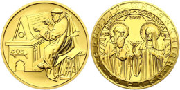 50 Euro, Gold, 2002, 2000 Jahre Christentum-3. Ausgabe, 986er Gold, 10,14 G, Fb. 936, KM 3090, In Kapsel, St. ... - Autriche