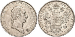 2 Gulden, 1834, Franz I., KM 2165, Ss-vz (gereinigt)  Ss-vz2 Guilder, 1834, Francis I., KM 2165, Very Fine To... - Oesterreich