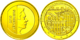 15 Euro, Gold, 2013, 15. Jahrestag Der Banque Centrale Du Luxembourg, 6,22g Fein, Auflage Nur 2000 Stück, Mit... - Luxembourg