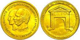 Goldmedaille (40 Francs), 1967, Probst 09(10), Auflage Nur 5000 Stück, 11,52g Fein, St.  StGold Medal (40... - Luxemburgo