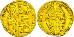 Venedig, Ducato (3,50g), O.J.(1368-1382), Andrea Contarini, Fb. 1227, Ss.  SsVenice, Ducato (3, 50g), O. J.... - Otros & Sin Clasificación