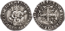 Neapel, Gigliato (3,75g), O.J.(1309-1343), Robert Von Anjou. Av: Thronender König Von Vorn, Im... - Sonstige & Ohne Zuordnung