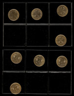 2 Mark Ähren 1951 D, F, G Und J, Komplette Serie, Ss, Katalog: J. 386(4) Ss2 Mark Ears Of Corn 1951 D, F,... - Altri & Non Classificati