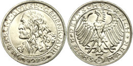 3 Reichsmark, 1928, Albrecht Dürer, Vz., Katalog: J. 332 Vz3 Reichmark, 1928, Albrecht Duerer, Extremley... - Otros & Sin Clasificación