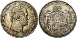 Doppeltaler, 1845, Friedrich Wilhelm IV., AKS 69, Ss.  SsDouble Taler, 1845, Frederic Wilhelm IV., Picture... - Otros & Sin Clasificación