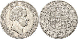 Taler, 1830, Friedrich Wilhelm III., AKS 18, J. 63, Kl. Rf., Ss.  SsThaler, 1830, Frederic Wilhelm III.,... - Other & Unclassified