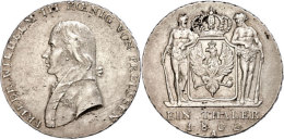 Taler, 1802, Friedrich Wilhelm III., Berlin, J. 29, Kl. Kratzer, Ss-vz.  Ss-vzThaler, 1802, Frederic Wilhelm... - Otros & Sin Clasificación