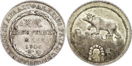 Gulden, 1808, Alexius Friedrich Christian, AKS 3, J. 50, Ss.  SsGuilder, 1808, Alexius Frederic Christian,... - Otros & Sin Clasificación