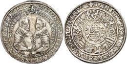 Taler, 1612, Johann Casimir Und Johann Ernst, Dav. 7426, Schnee 185, F. Vz.  Thaler, 1612, Johann Casimir And... - Sonstige & Ohne Zuordnung