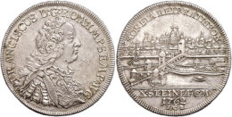 Taler, 1762, Mit Titel Franz I., Dav. 2618, Kl. Rf., Ss+.  Thaler, 1762, With Title Francis I., Dav. 2618,... - Altri & Non Classificati