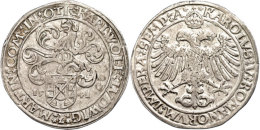 Taler, 1541, Karl Wolfgang, Ludwig XV. Und Martin, Dav. 9617, Ss-vz.  Ss-vzThaler, 1541, Karl Wolfgang, Ludwig... - Sonstige & Ohne Zuordnung