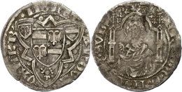 Weißpfennig Von Falkenberg (1,86g), O.J.(1417-1448), Friedrich III., Kratzer, Ss.  SsWeißpfennig... - Altri & Non Classificati