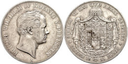 Doppeltaler, 1841, Friedrich Wilhelm IV., AKS 69, J. 71, Randfehler, Ss.  SsDouble Taler, 1841, Frederic... - Sonstige & Ohne Zuordnung