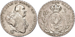 Taler, 1794, Friedrich Wilhelm II., Berlin, Dav. 2600, Ss+.  Thaler, 1794, Frederic Wilhelm II., Berlin, Dav.... - Sonstige & Ohne Zuordnung