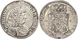 Gulden (2/3 Taler), 1688, Friedrich Wilhelm, LCS (Berlin), Dav. 252, Ss+.  Guilder (2 / 3 Thaler), 1688,... - Sonstige & Ohne Zuordnung