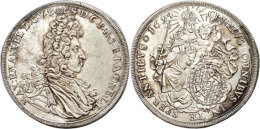 Taler, 1694, Maximilan II. Emanuel, Hahn 199, Dav. 6099, Etwas Berieben, Vz-st.  Vz-stThaler, 1694, Maximilan... - Sonstige & Ohne Zuordnung