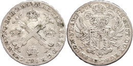 Taler, 1765, Maria Theresia, Brüssel, Mit Punkt Hinter Jahreszahl, Ss.  SsThaler, 1765, Maria Theresia,... - Austria